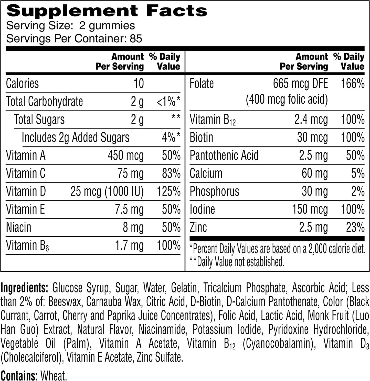 One A Day Women's Gummy Multivitamin, Multivitamins for Women, 80 Ct