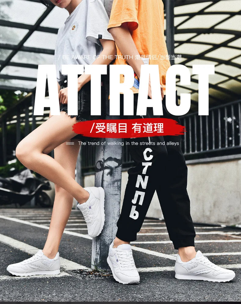 Women Trainers Running Shoes White Sneakers Fashion Breathable Casual Sport Shoes Outdoor Women Jogging Shoes Footwear Men