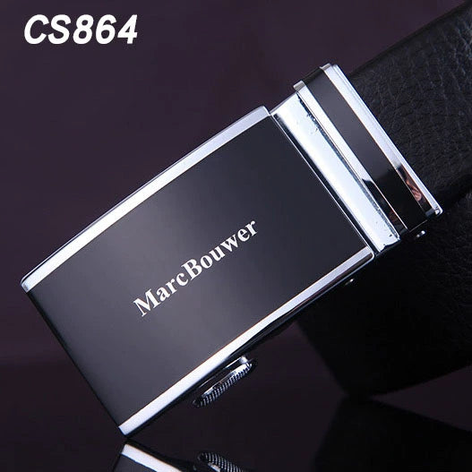 Young Men's Business Casual Cowhide Korean-Style Fashion Belt