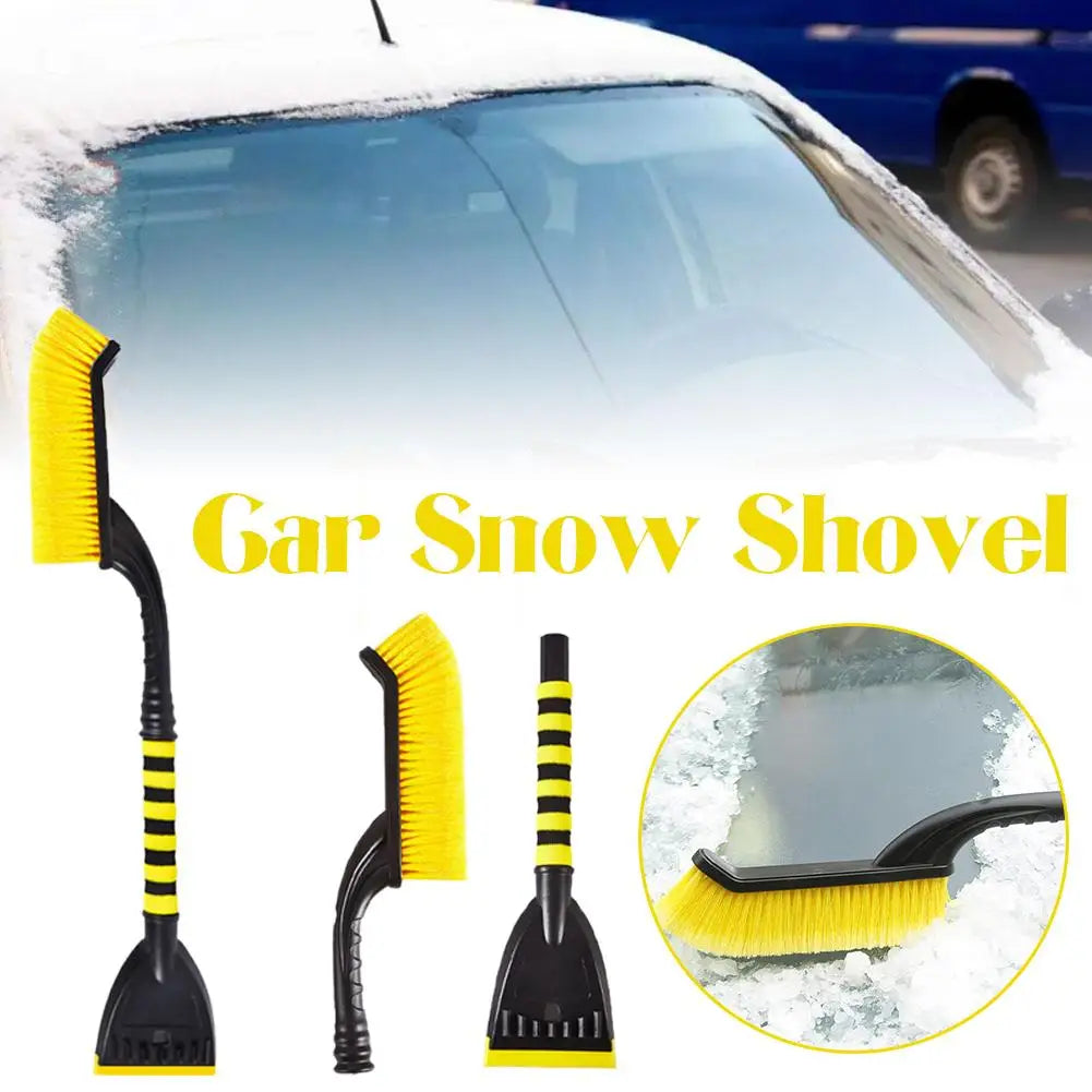 Winter Detachable Car Snow Sweeping Shovel with EVA Foam Handle Auto Cleaning Brush Ice Scraper Remover Auto Windshield