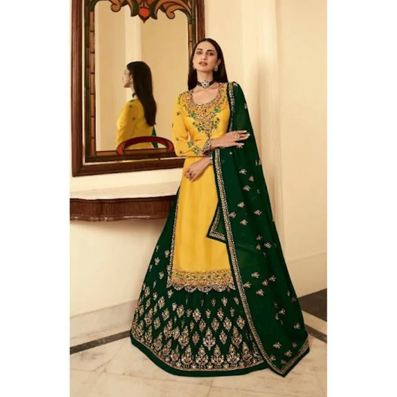 Pakistani Style Salwar Kameez Indian Ethnic Wear Beautiful Kameez Lehenga Suits