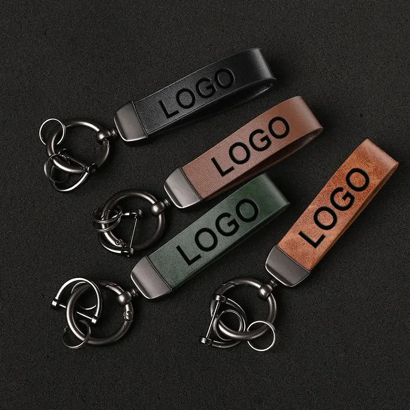 Geely Luxury Genuine Leather Keychain Car Key Ring Holder Jewelry Custom Gift For Geely Coolray Atlas Boyue Emgrand Borui Car