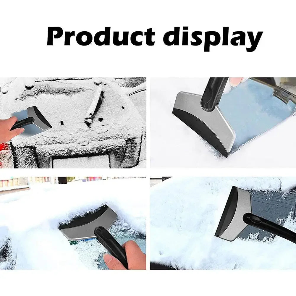 Stainless Steel Ice Scraper for Car Truck Windshield and Window Car Snow Shovel Glass Snow Removal Tools Winter Accessories