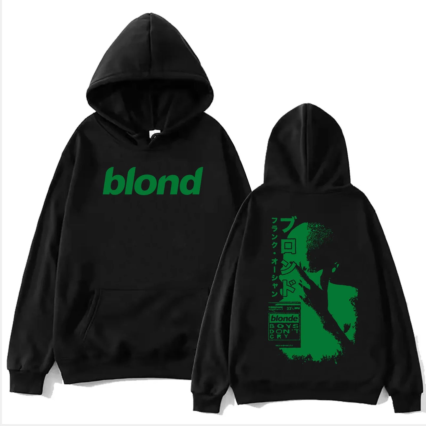 Blond Frank Ocean Hoodie Harajuku Hip Hop Pullover Tops Sweatshirt Music Fans Gift