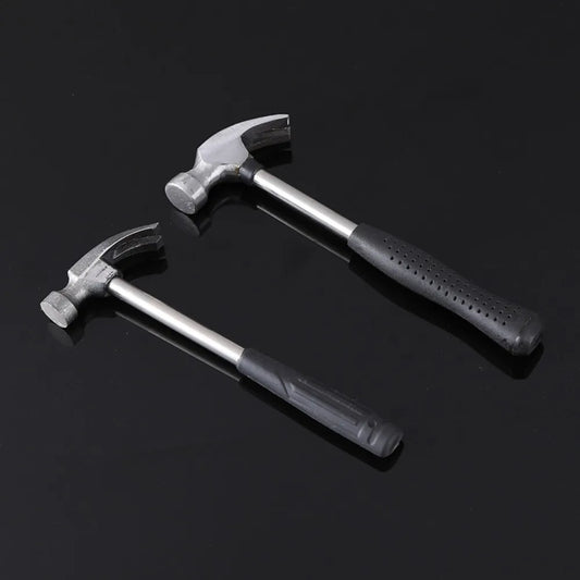 Household Pulling Nails Multi-Function Hardware Tools Steel Pipe Handle Hammer Safety Hammer Window Breaker Claw Hammer