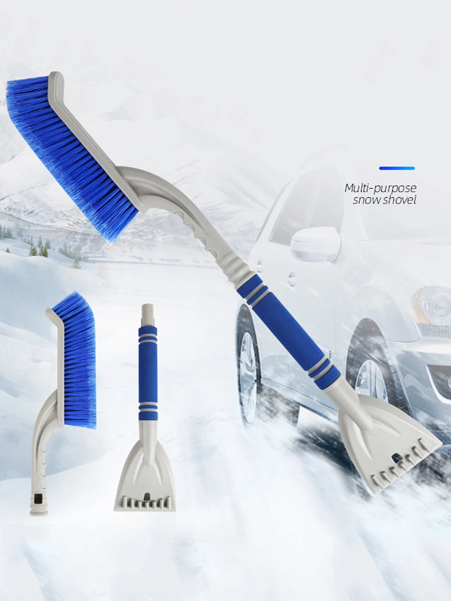 Car Snow Brush Ice Scraper Sweeping Shovel for Winter Handle Auto Glass Cleaning Tool Remover Auto Windshield Accessories