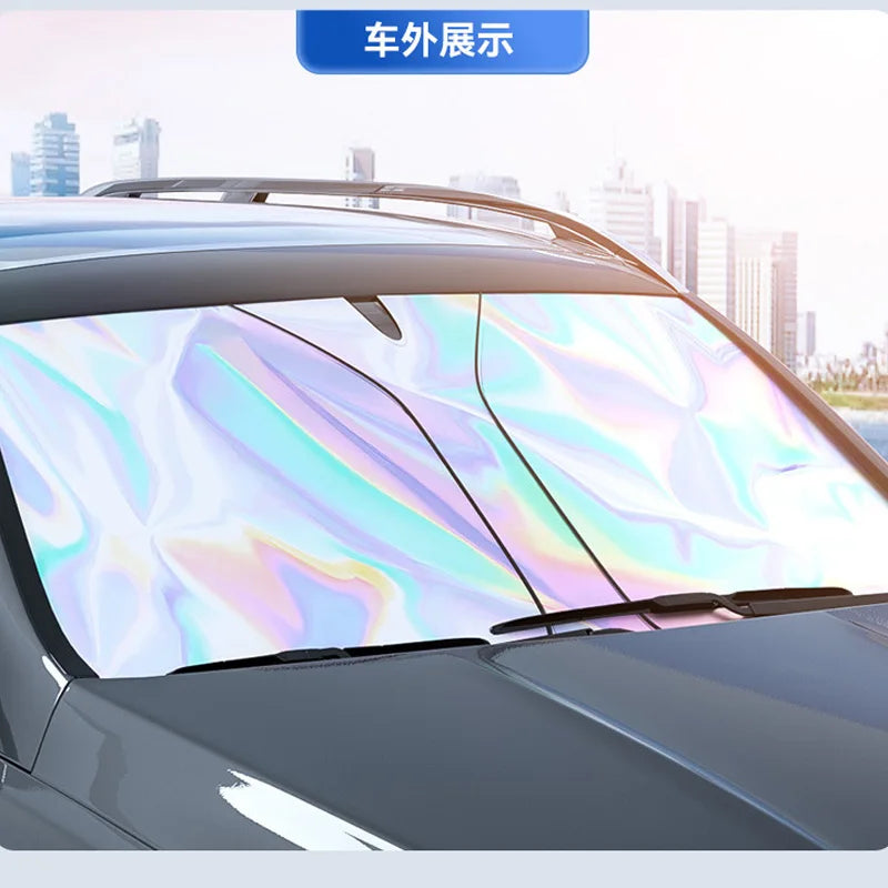 Car Sunshade For Windshield UV Sun Shade Protector Parasol Summer Sun Interior Protection Accessories For Auto Shading