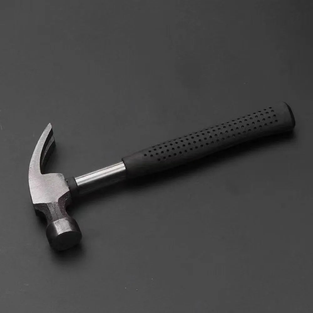 Household Pulling Nails Multi-Function Hardware Tools Steel Pipe Handle Hammer Safety Hammer Window Breaker Claw Hammer