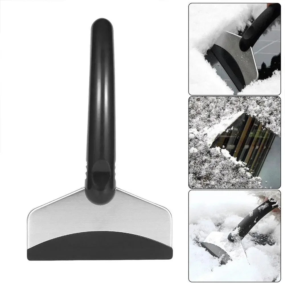 Stainless Steel Ice Scraper for Car Truck Windshield and Window Car Snow Shovel Glass Snow Removal Tools Winter Accessories