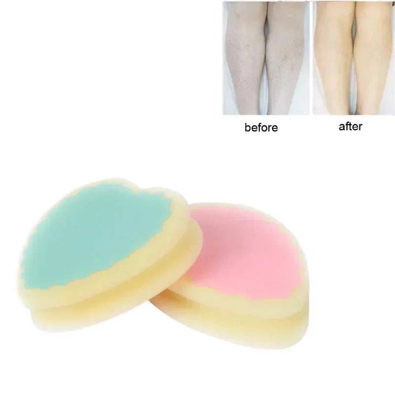 Hair Removal Sponge Painless Depilation Leg Arm Body Physical Epilators Reusable Hair Removal Pad Body Care Makeup Tool