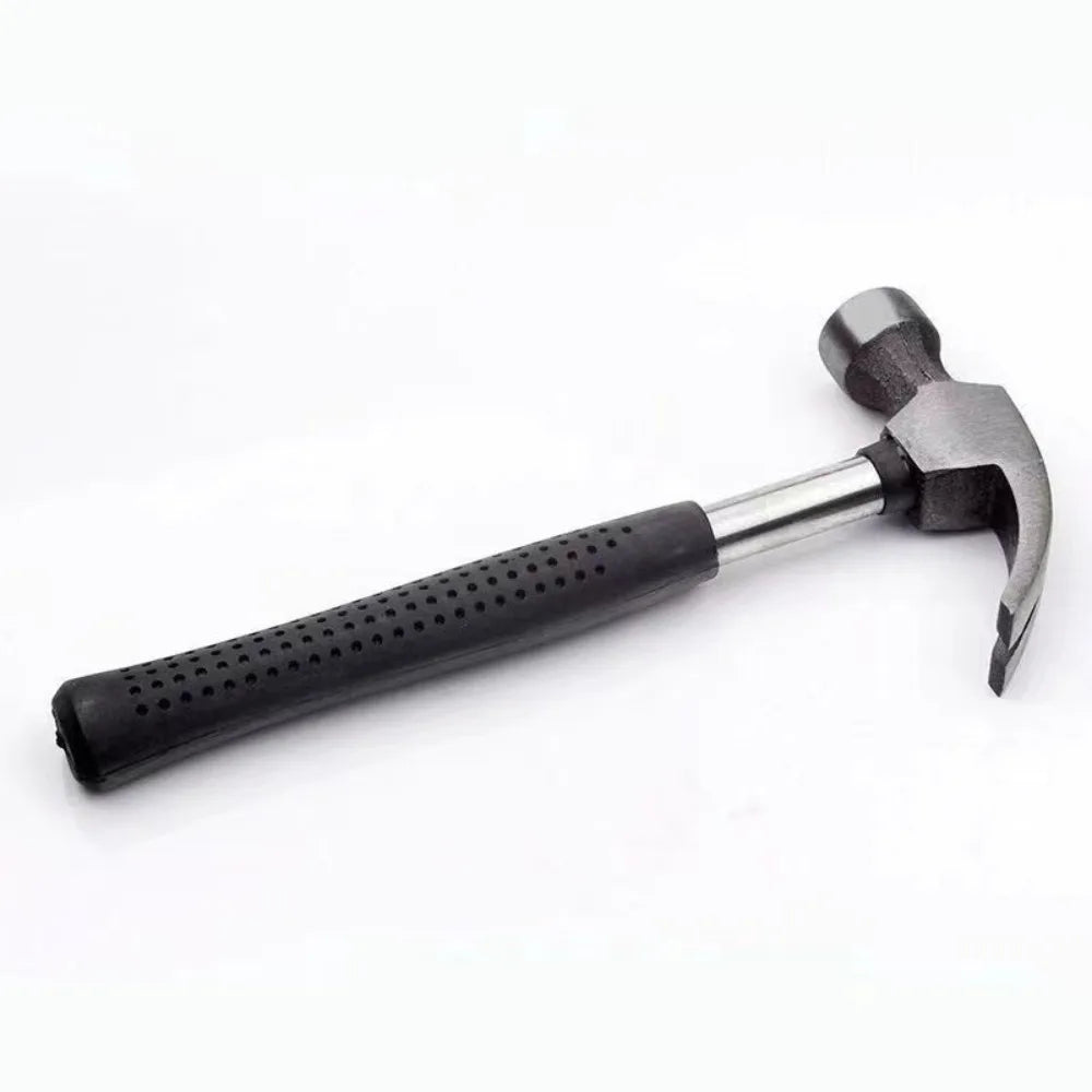 Household Pulling Nails Multi-Function Hardware Tools Steel Pipe Handle Hammer Safety Hammer Window Breaker Claw Hammer