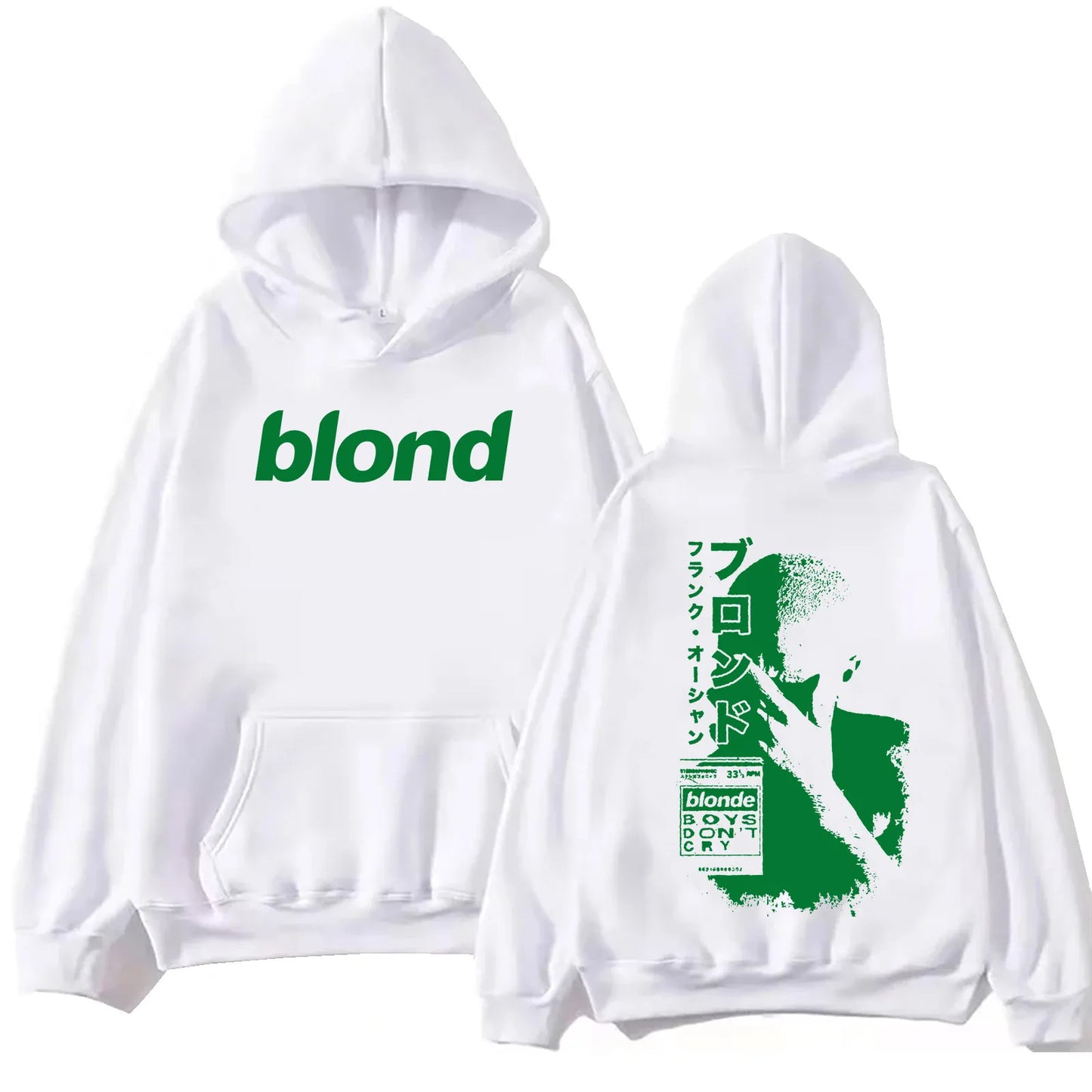 Blond Frank Ocean Hoodie Harajuku Hip Hop Pullover Tops Sweatshirt Music Fans Gift