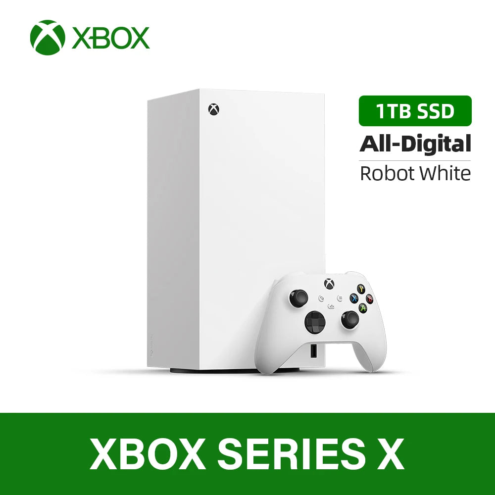 Microsoft Xbox Series X 1TB  White digital /CD version Video Game Consoles XBOX X Wireless Controller Console