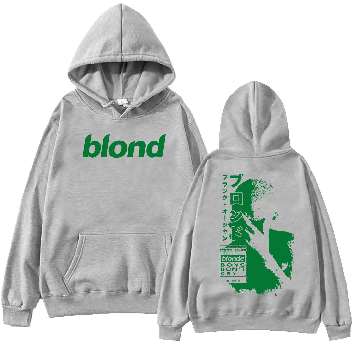 Blond Frank Ocean Hoodie Harajuku Hip Hop Pullover Tops Sweatshirt Music Fans Gift