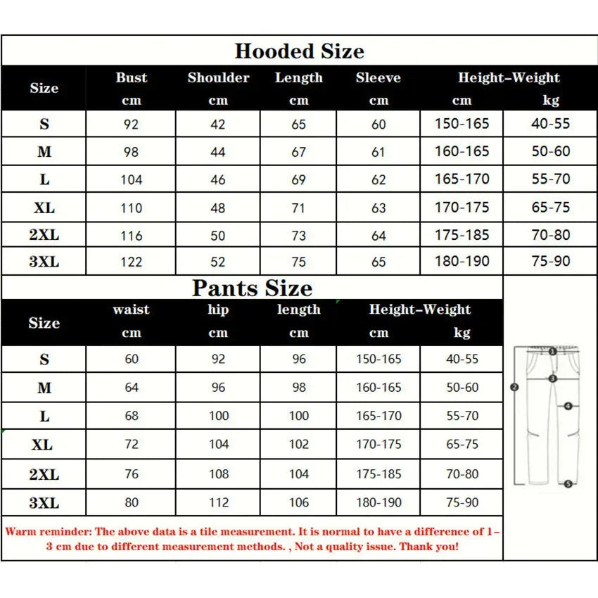 2024 New Brand Printing Men's Sports Suit Fashion Men's/women's Sports Hoodie + Trousers Two-piece Suit Street Men's Casual Suit