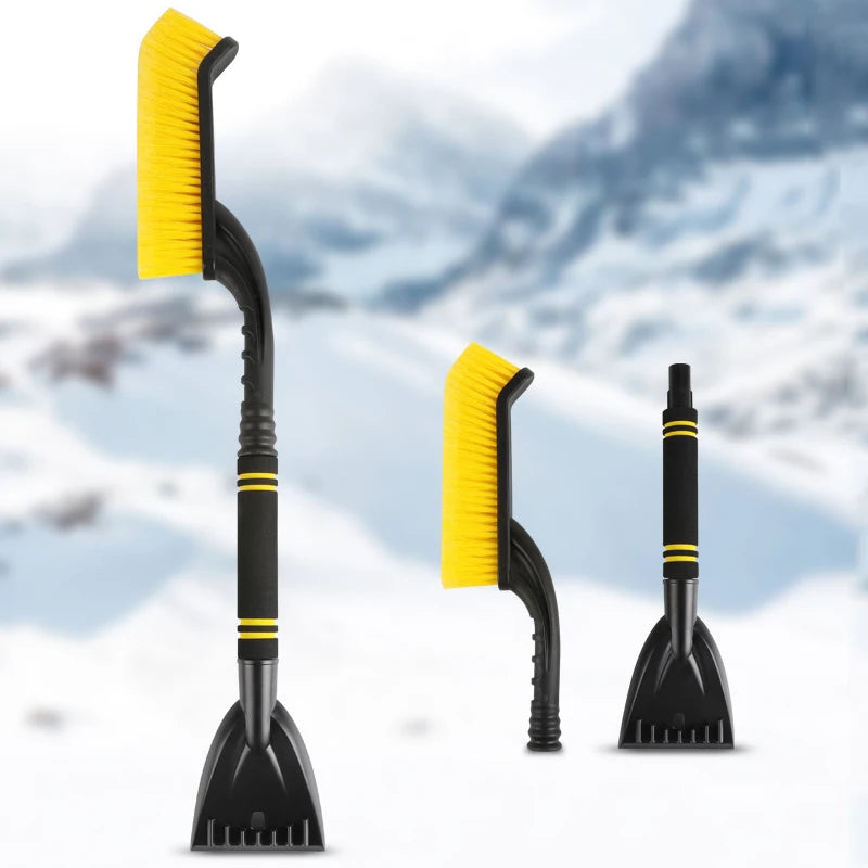 Car Snow Brush Ice Scraper Sweeping Shovel for Winter Handle Auto Glass Cleaning Tool Remover Auto Windshield Accessories