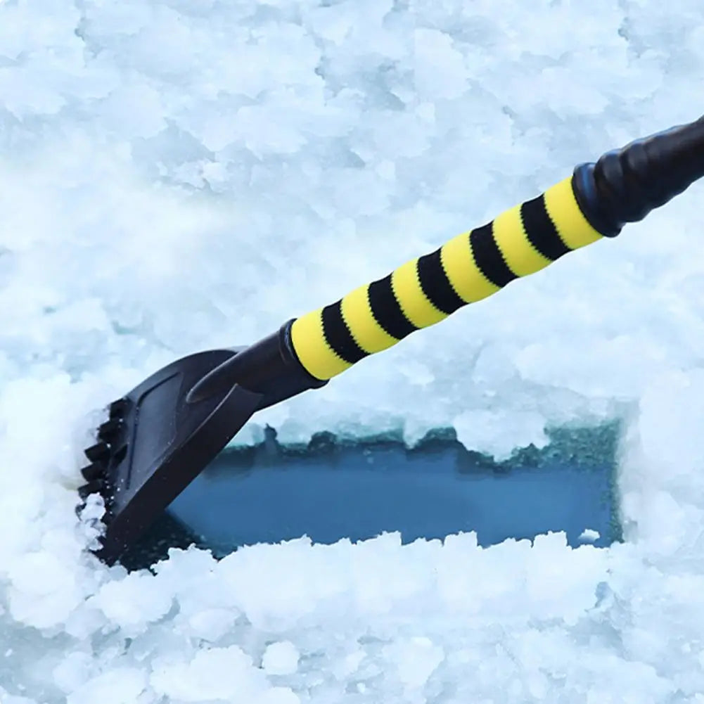 Winter Detachable Car Snow Sweeping Shovel with EVA Foam Handle Auto Cleaning Brush Ice Scraper Remover Auto Windshield