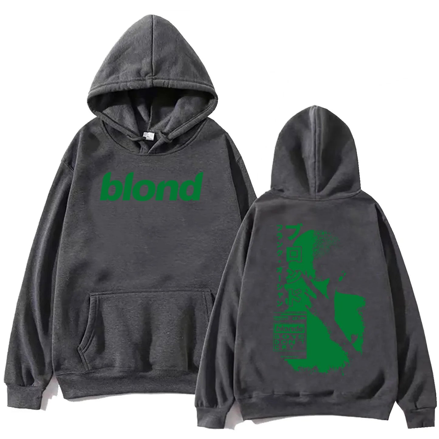 Blond Frank Ocean Hoodie Harajuku Hip Hop Pullover Tops Sweatshirt Music Fans Gift