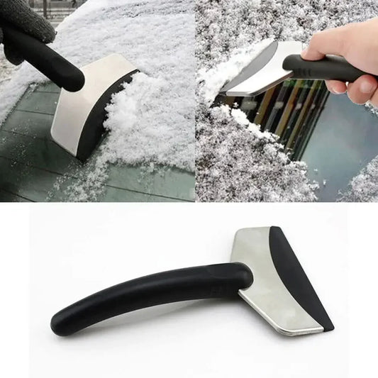 Stainless Steel Ice Scraper for Car Truck Windshield and Window Car Snow Shovel Glass Snow Removal Tools Winter Accessories