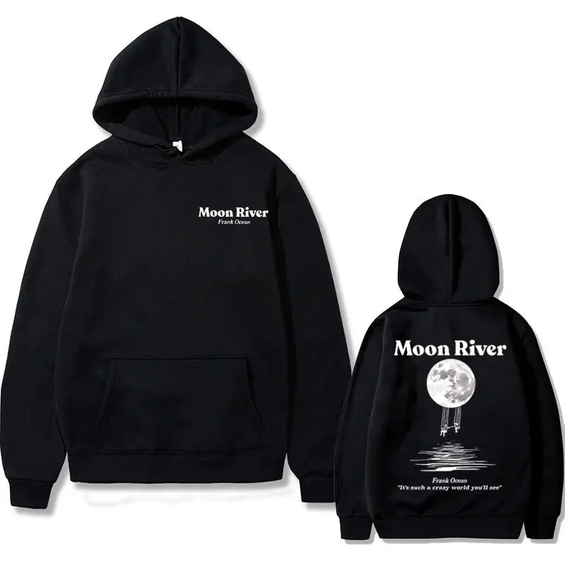 Rapper Frank Oversized Hoodie Blond Graphic Tracksuit Men Women Ocean Hip Hop Sweasthirt Men's Fashion Vintage Pullover Hoodies