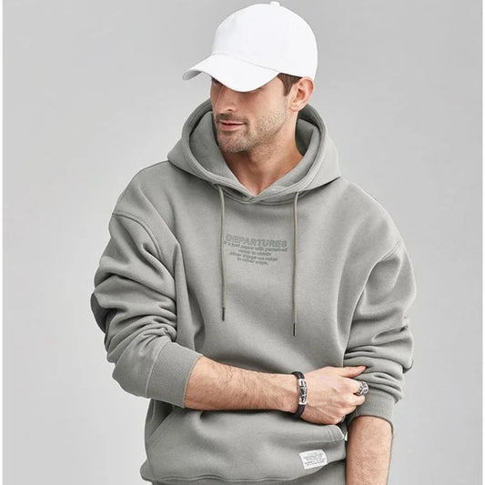 Hoodies Men's Clothing Graphic Sweatshirts for Man Solid Hooded Luxury Y2k Vintage Pastel Color Overfit Korean Style Cheap Loose