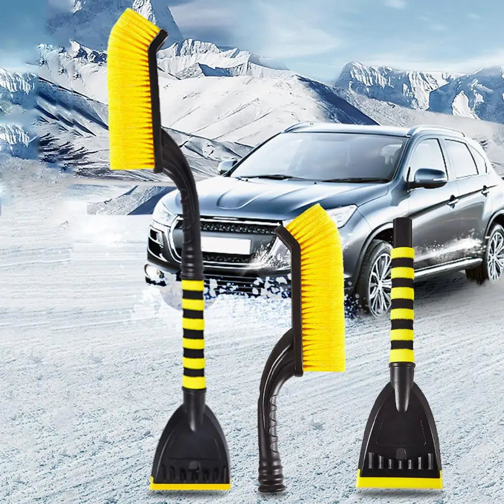 Winter Detachable Car Snow Sweeping Shovel with EVA Foam Handle Auto Cleaning Brush Ice Scraper Remover Auto Windshield