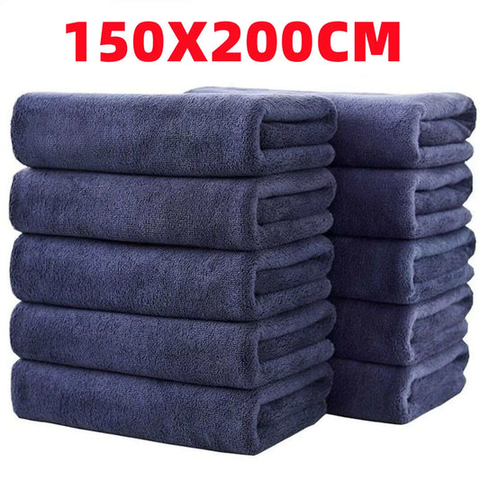 Microfiber bath towel, super large, soft, high absorption and quick-drying, sports, travel, no fading,  beauty salon towel