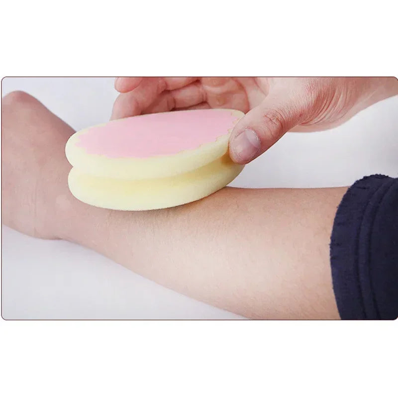 Hair Removal Sponge Painless Depilation Leg Arm Body Physical Epilators Reusable Hair Removal Pad Body Care Makeup Tool