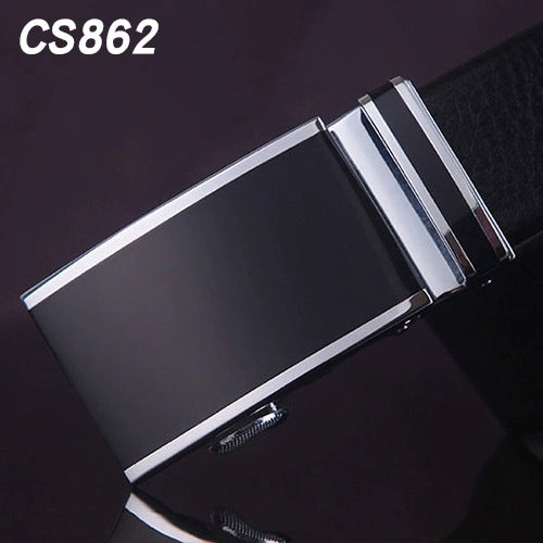 Young Men's Business Casual Cowhide Korean-Style Fashion Belt